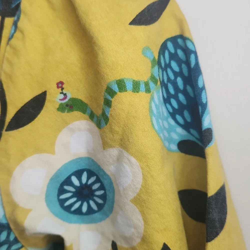 Girls Jelly The Pug Ruffle Top Sz 14